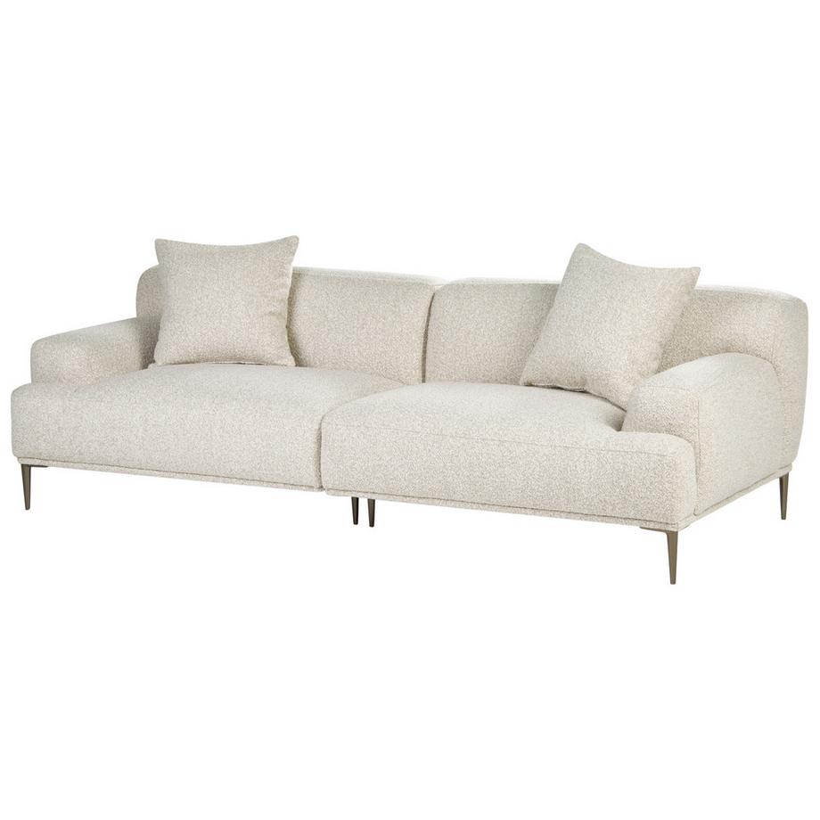 Beliani Canapé 3 places en Bouclé Scandinave MATILA  