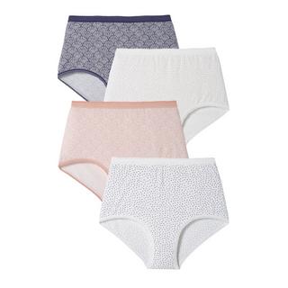 Damart  Lot de 4 culottes maxi assorties. 