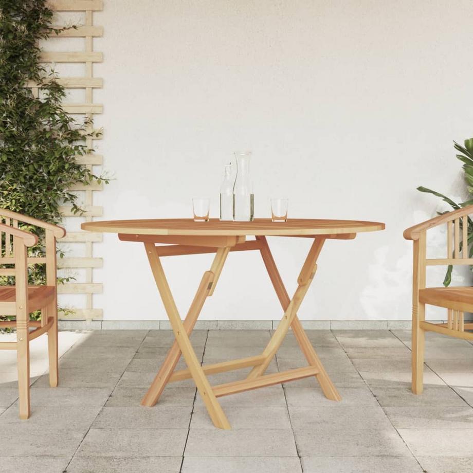 VidaXL Table de jardin teck  
