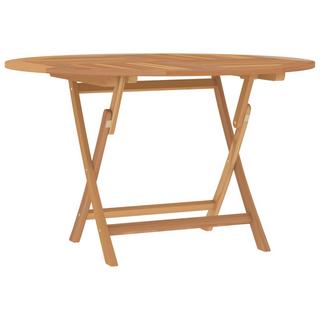 VidaXL Klappbarer gartentisch teak  