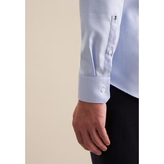 Seidensticker  Business Hemd Slim Fit Langarm Pepita 