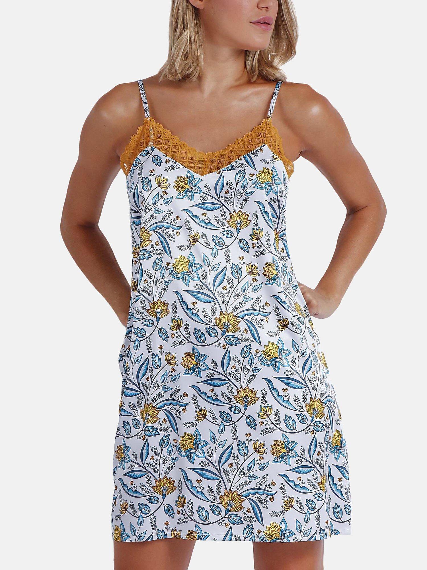 Image of Negligé Bright Jardin Damen Gelbgold XXL