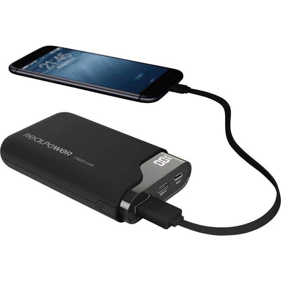 RealPower  Powerbank PB-7500C 