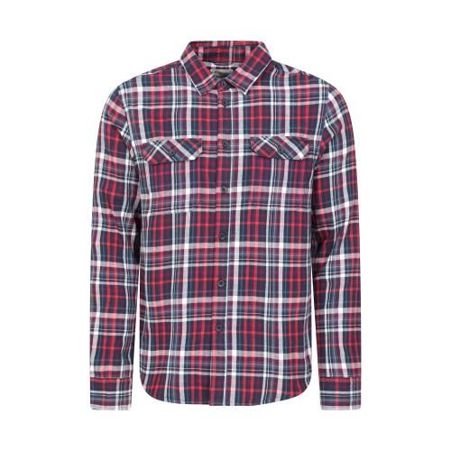 Image of Trace Hemd Langärmlig Herren Indigo L