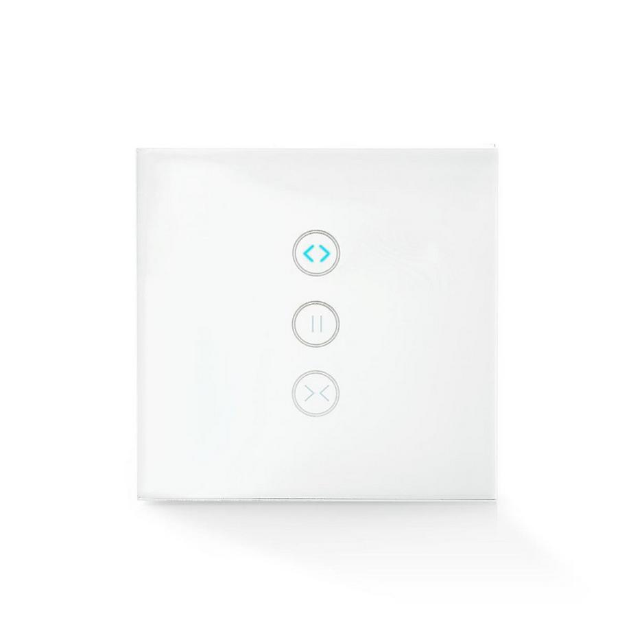Nedis  SmartLife Switch | Wi-Fi | Regenschirm / Vorhang / Jalousie | Wandhalterung | 300 W | Android™ / IOS | Glas | Weiß 