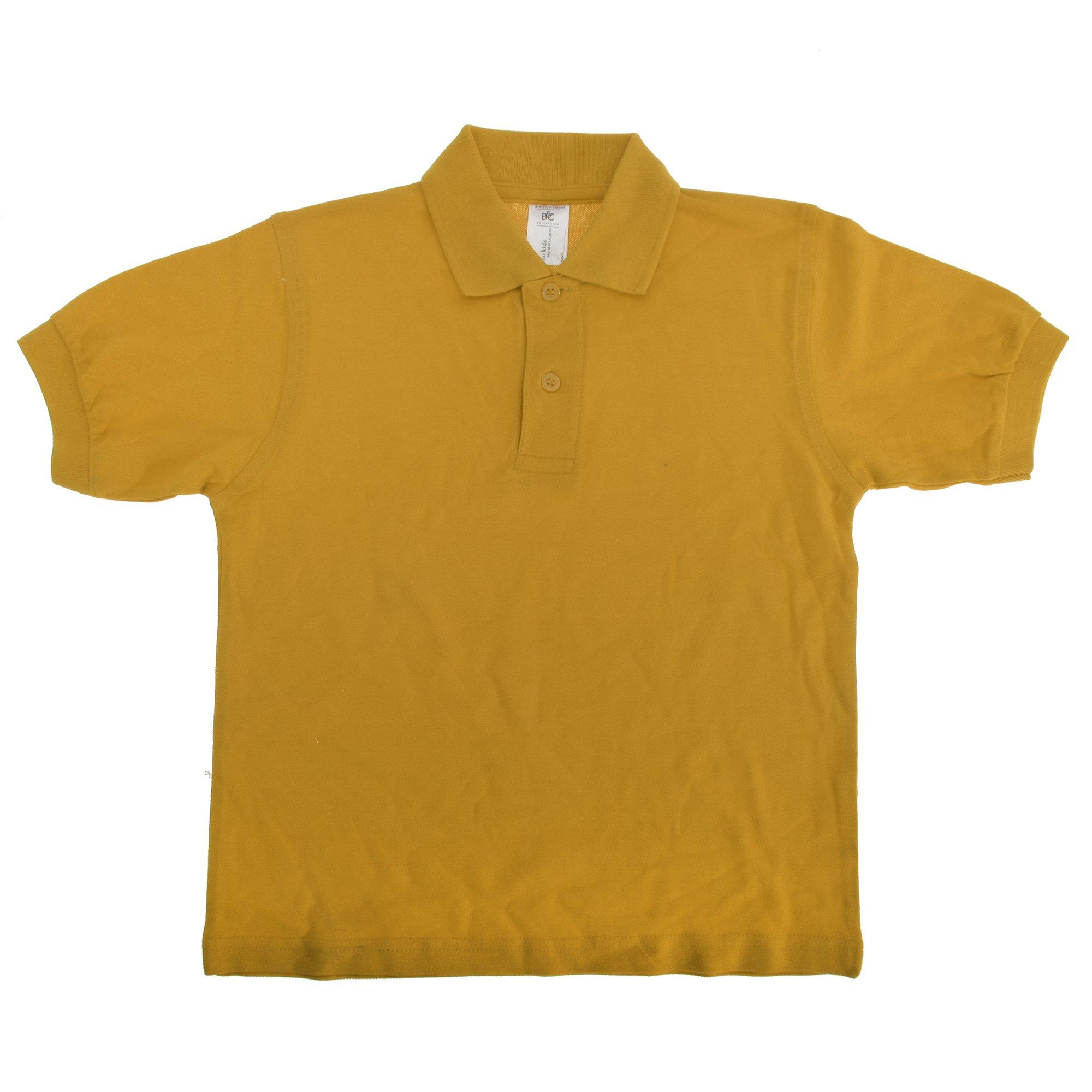 Image of B&c Safran Polo Shirt Mädchen Gold 9-11A