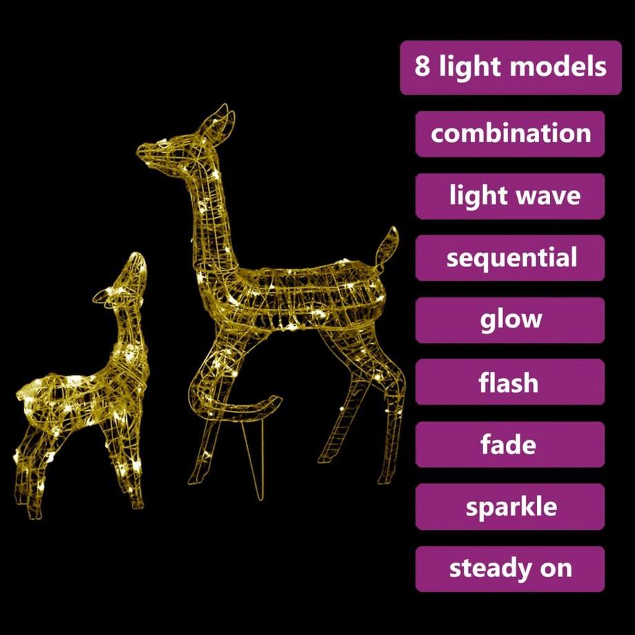 VidaXL Famille de rennes  