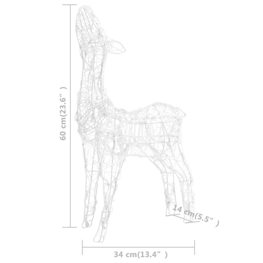 VidaXL Famille de rennes  
