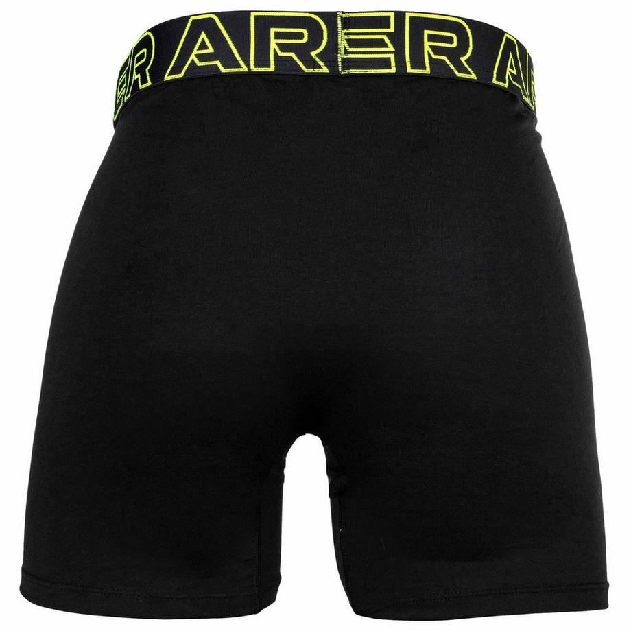 UNDER ARMOUR UA Performance Cotton Solid 6 Inch Boxer Briefs Confezione da 3  