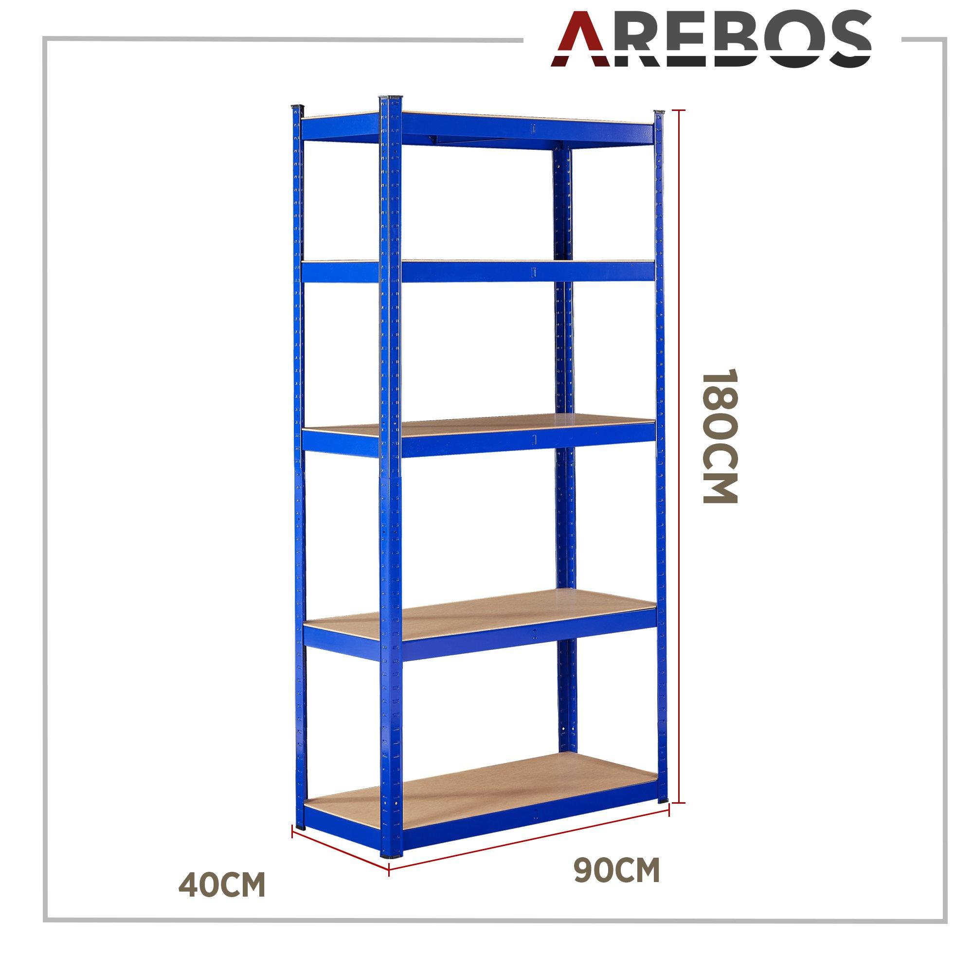 Arebos Scaffale per carichi pesanti  