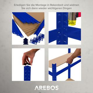 Arebos Schwerlastregal  