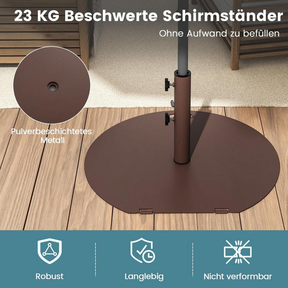 Northix Schirmständer mit Rädern  