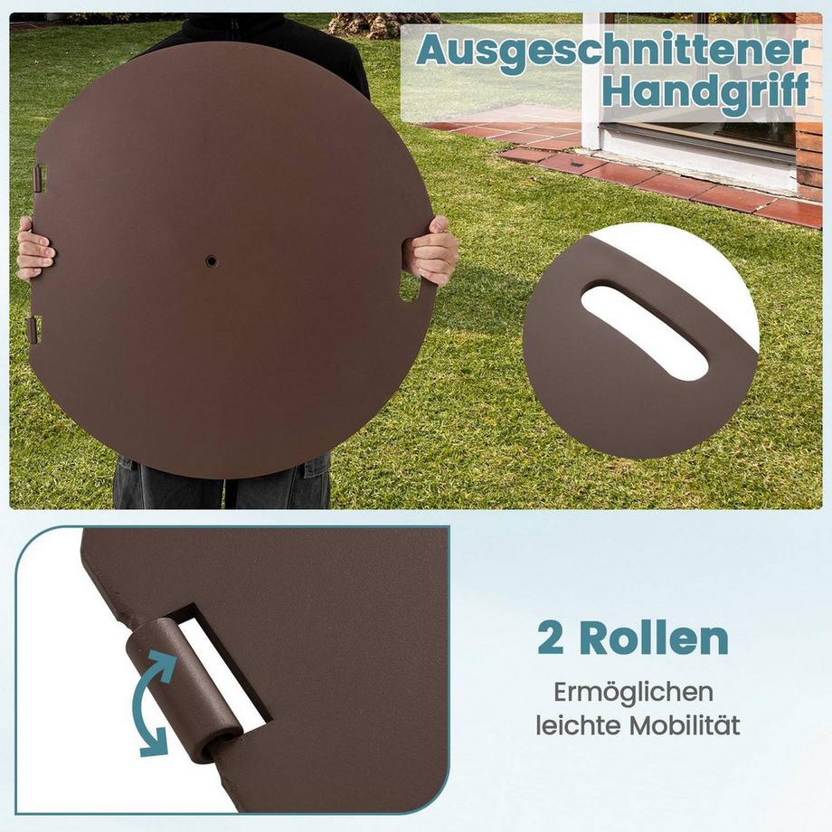 Northix Schirmständer mit Rädern  