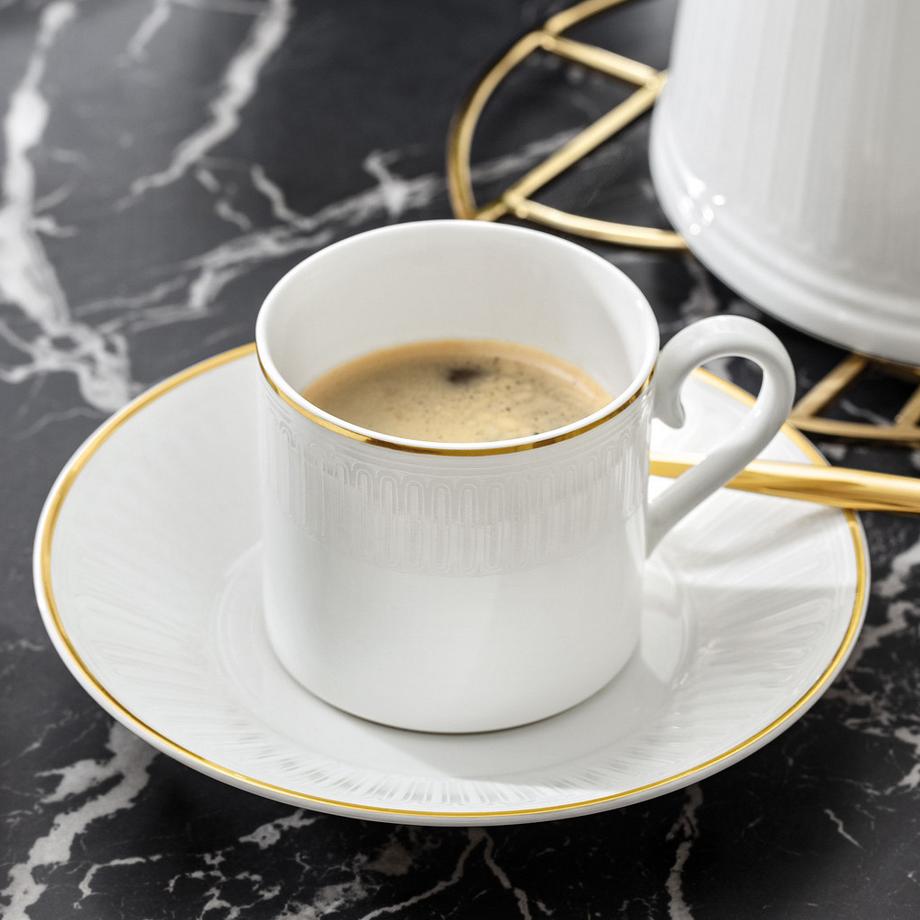 Villeroy & Boch Signature Soucoupe tasse café Château Septfontaines  