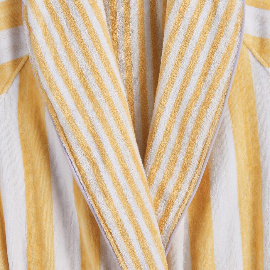 La Redoute Intérieurs Dani Peignoir Rayé Col Châle  