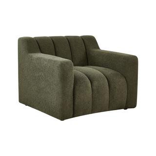 Beliani Fauteuil en Bouclé Moderne AGERUP  