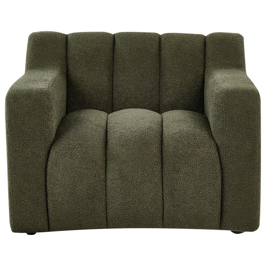 Beliani Fauteuil en Bouclé  AGERUP  