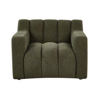 Beliani Fauteuil en Bouclé Moderne AGERUP  