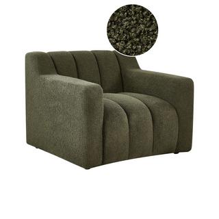 Beliani Fauteuil en Bouclé Moderne AGERUP  