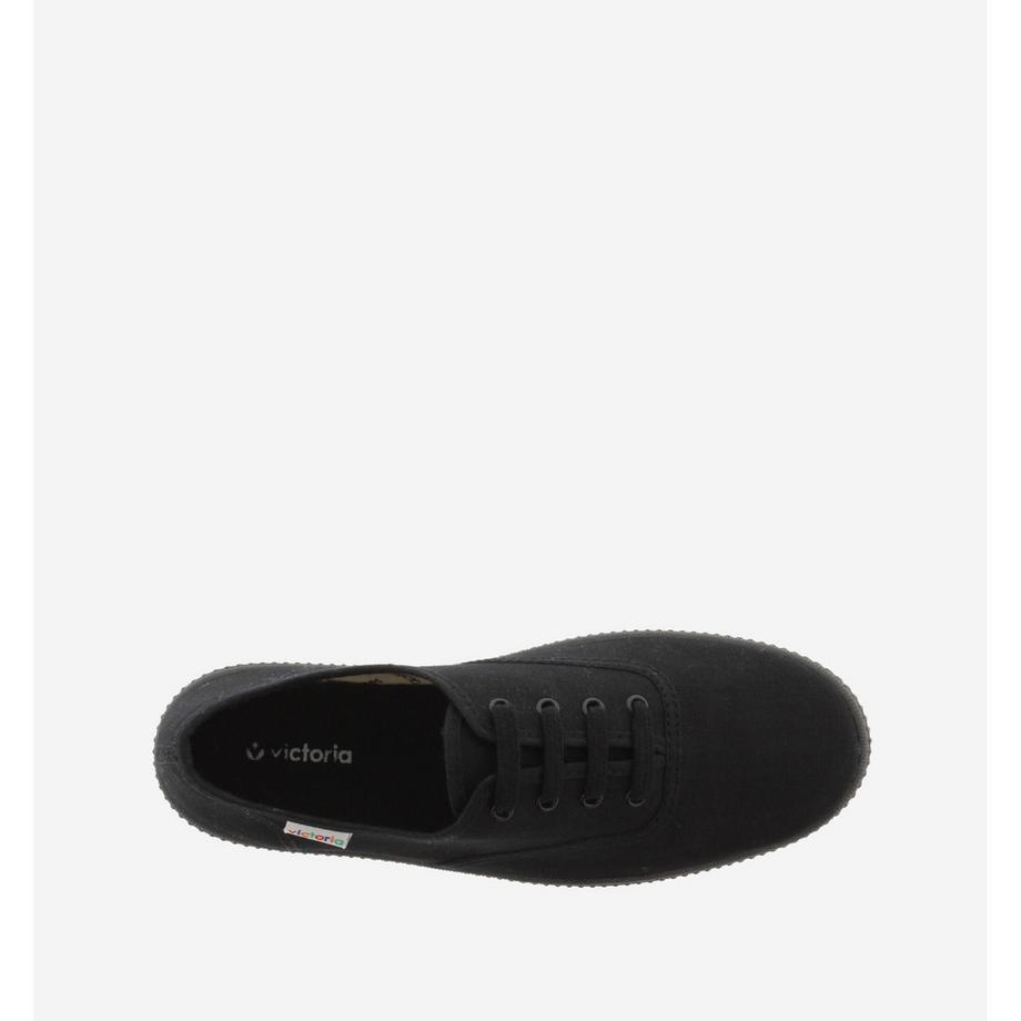 Victoria Sneaker Anglaise Doppia Tela Monocromatica Platform  