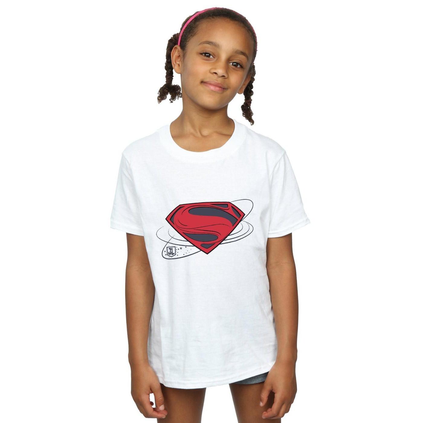 DC COMICS  Justice League Movie Superman Logo TShirt 