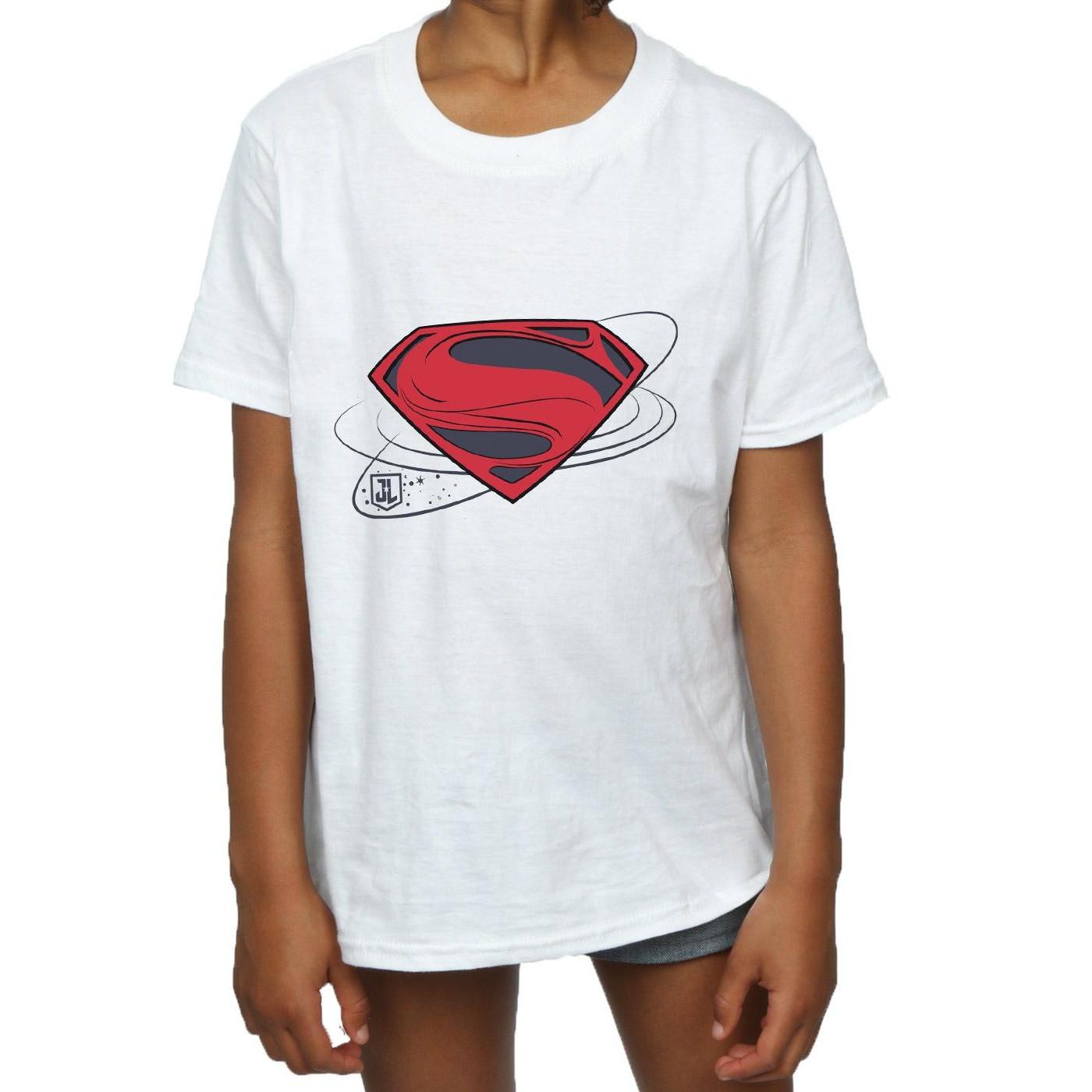 DC COMICS  Tshirt JUSTICE LEAGUE MOVIE SUPERMAN LOGO 