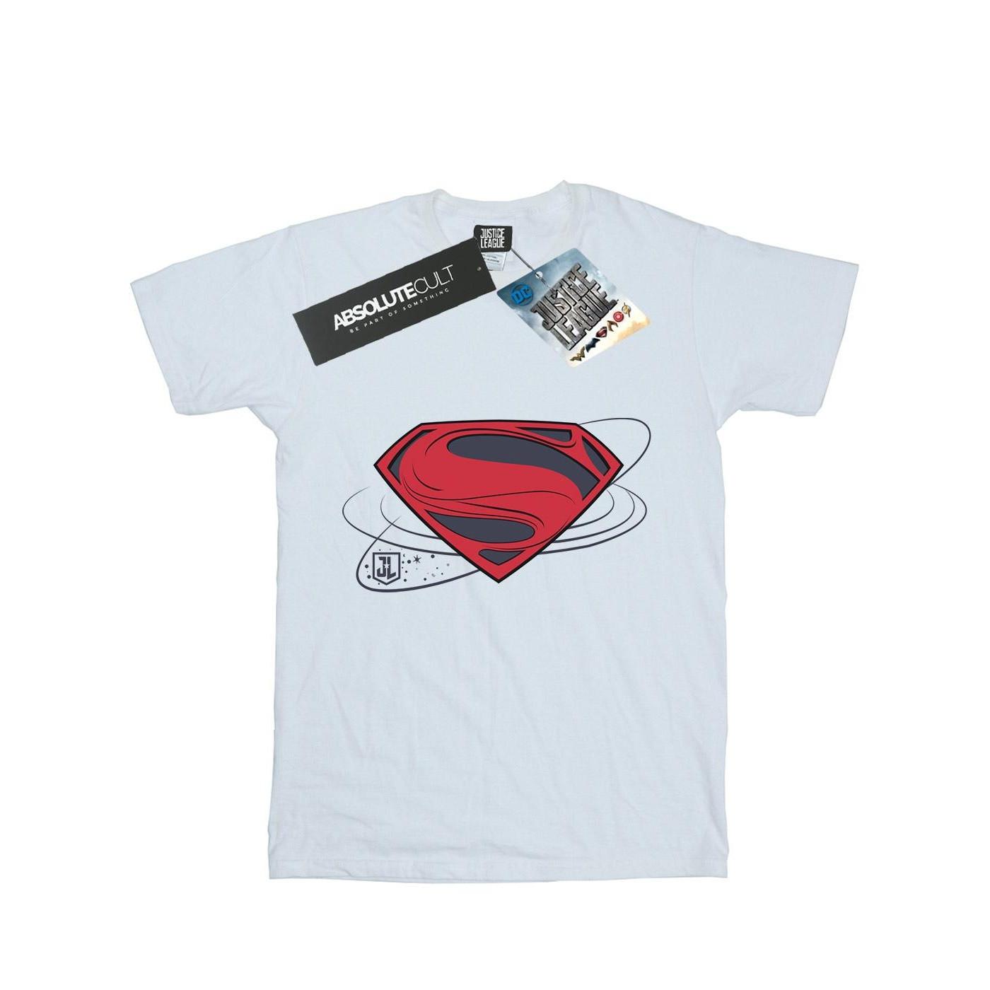 DC COMICS  Tshirt JUSTICE LEAGUE MOVIE SUPERMAN LOGO 