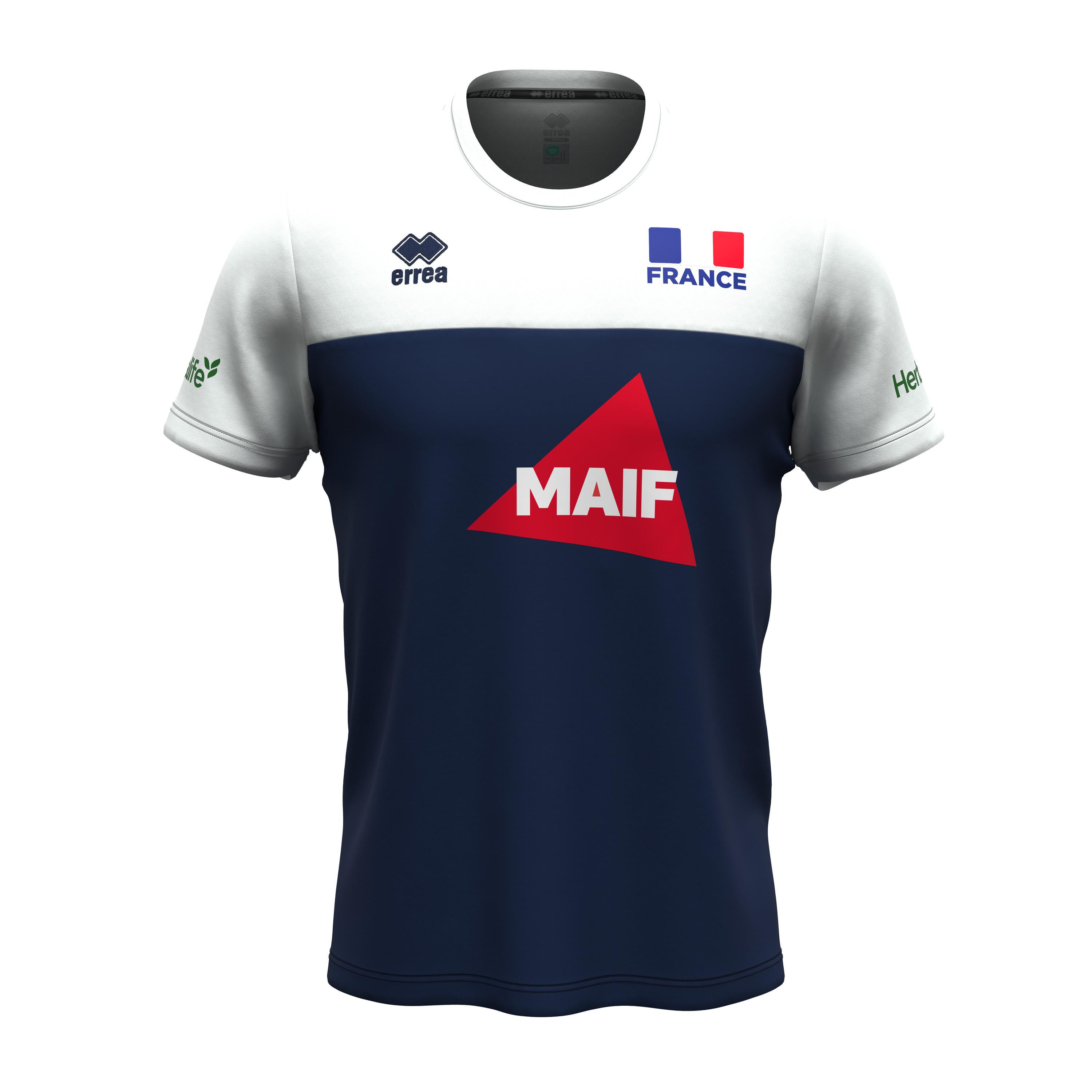 errea  maiot france brandon maif 2024/25 