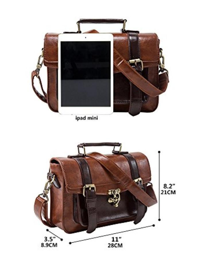 Only-bags.store Vintage Umhängetasche Kuriertasche Handtasche  