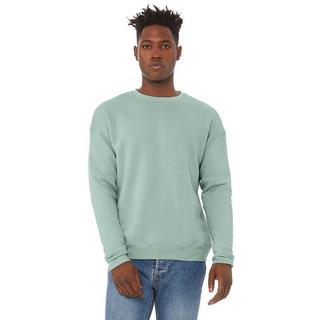 Bella + Canvas Felpa in pile con spalle scese  