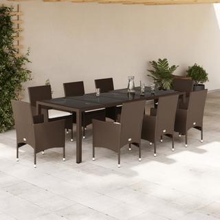 VidaXL Garten essgruppe poly-rattan  