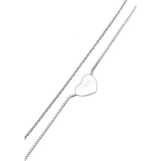 Elli  Collier Femmes Choker Coeur Pendentif Couches Look 