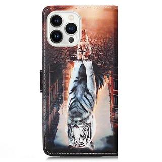 Cover-Discount  iPhone 15 Pro - Custodia in ecopelle 