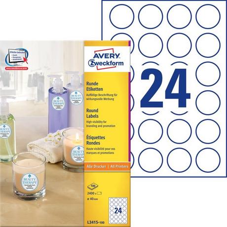 Avery-Zweckform Etiquette universelles  