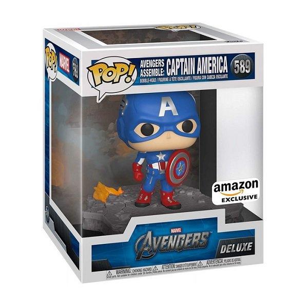 Funko  POP - Marvel - Captain America - 589 - Captain America 