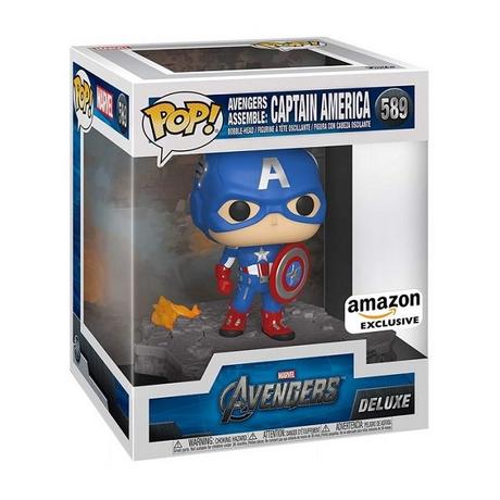 Funko  POP - Marvel - Captain America - 589 - Captain America 