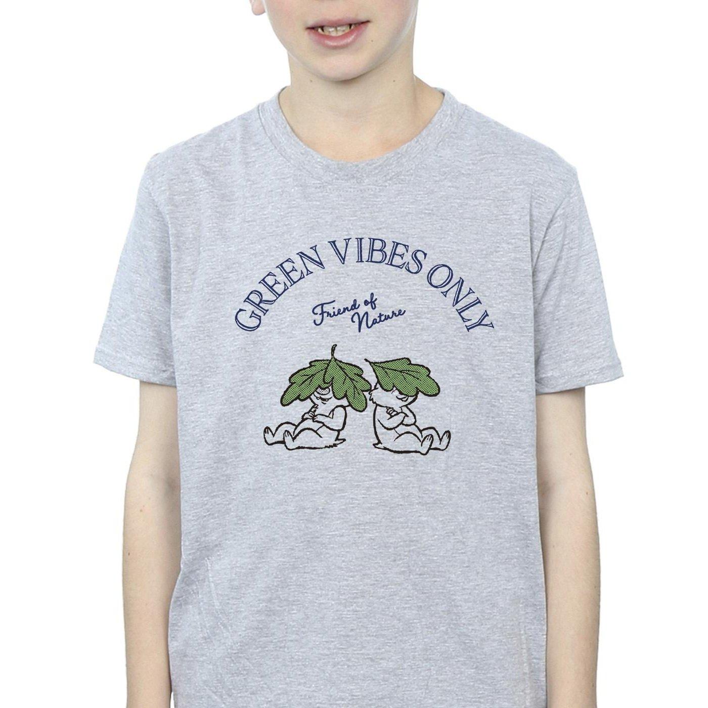 Disney  Tshirt CHIP 'N DALE GREEN VIBES ONLY 