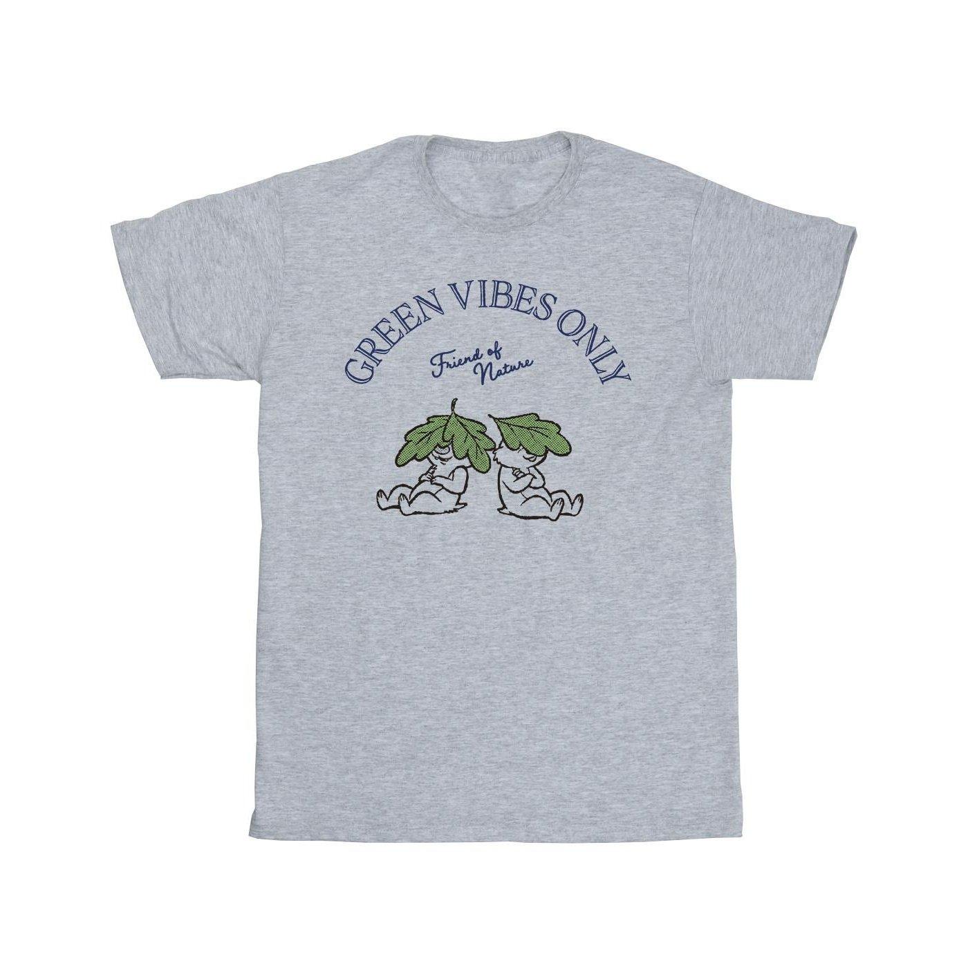 Image of Chip 'n Dale Green Vibes Only Tshirt Unisex Grau 116