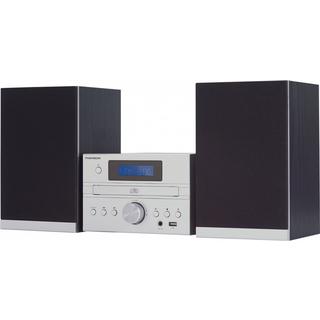 Thomson  CD/MP3/USB Micro System MIC122DABBT - silver 