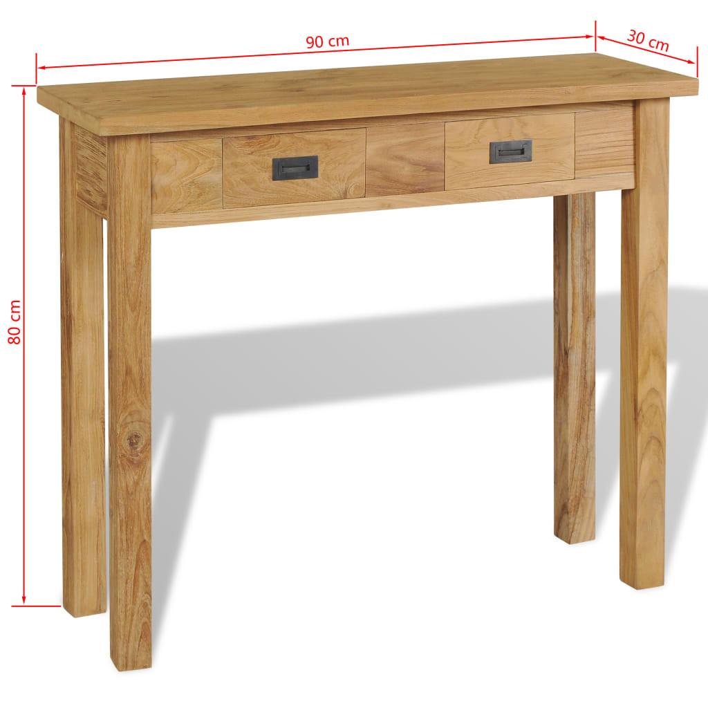 VidaXL consolle Teak riciclato  