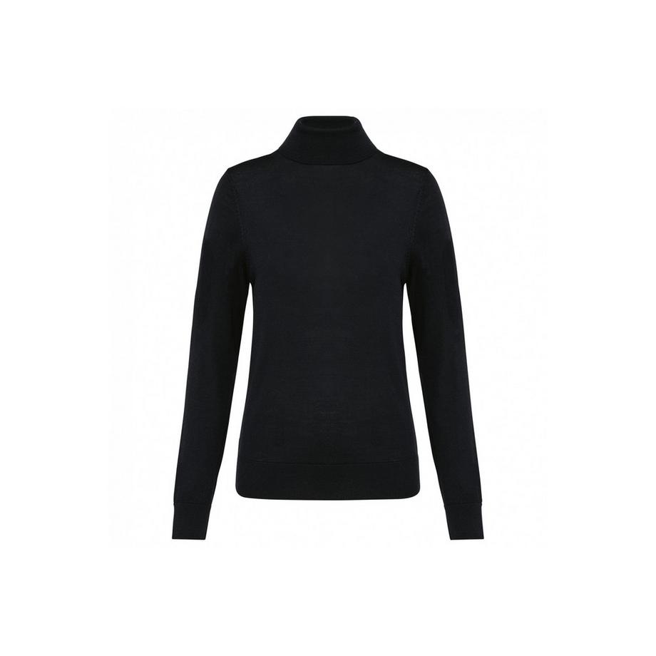 pull merino col roulé