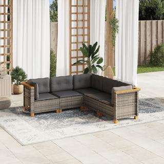 VidaXL Garten sofagarnitur poly-rattan  