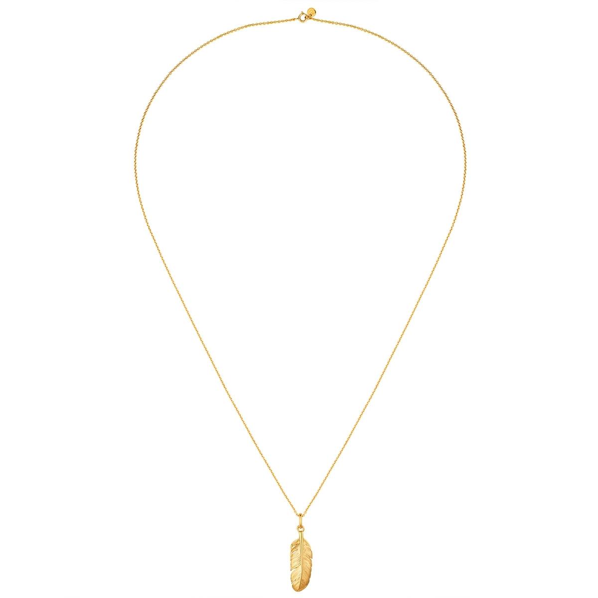 Glanzstücke München  Halskette Feder 