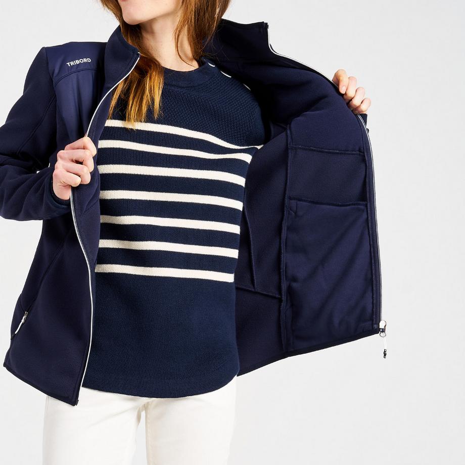 TRIBORD  Pile da donna vela calda poliestere 