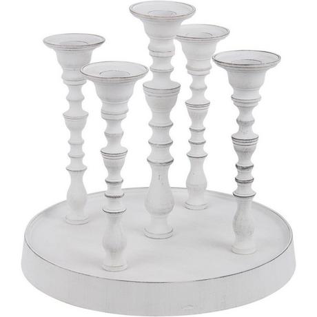 mutoni Candelabro Kylie bianco 22  