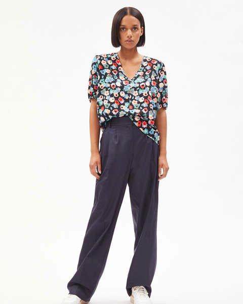 Image of Coranaa Bluse Sketch Of Black Damen Schwarz S