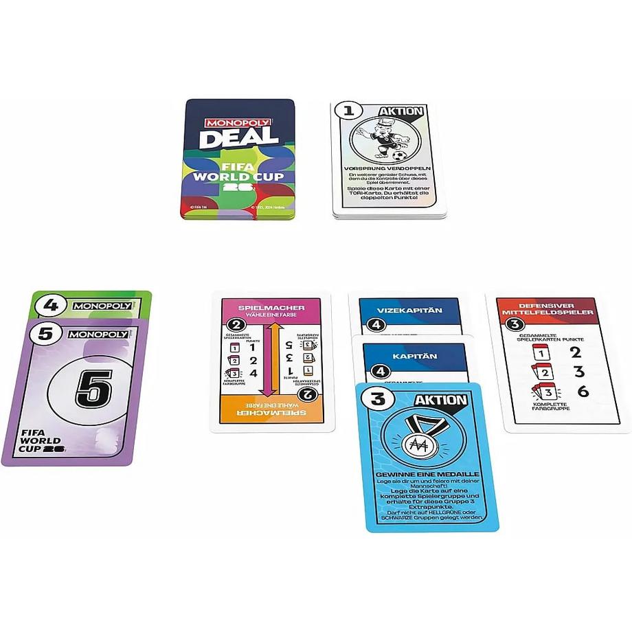 HASBRO GAMING  Monopoly Deal FIFA World Cup 2026 