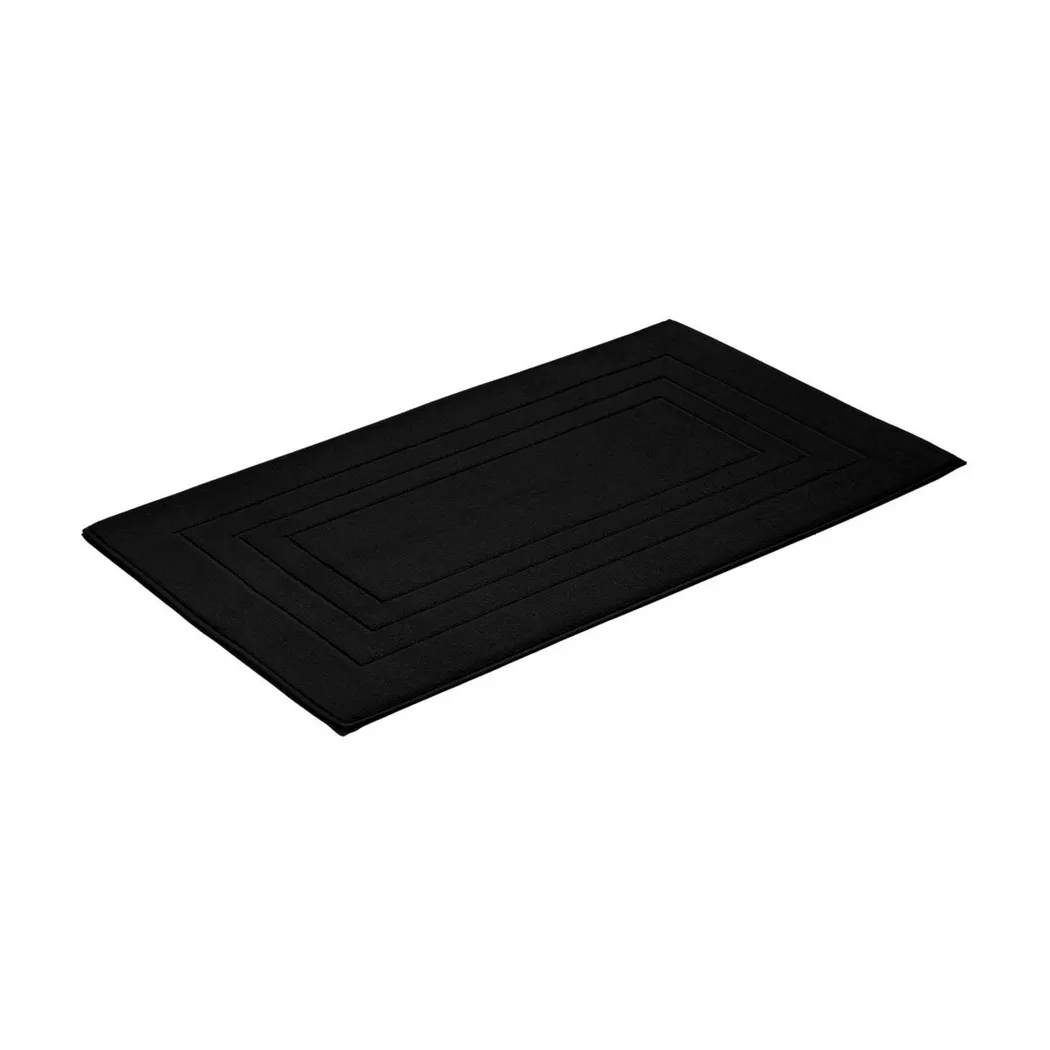 VOSSEN - Feeling Badematte, 60x100cm, Schwarz