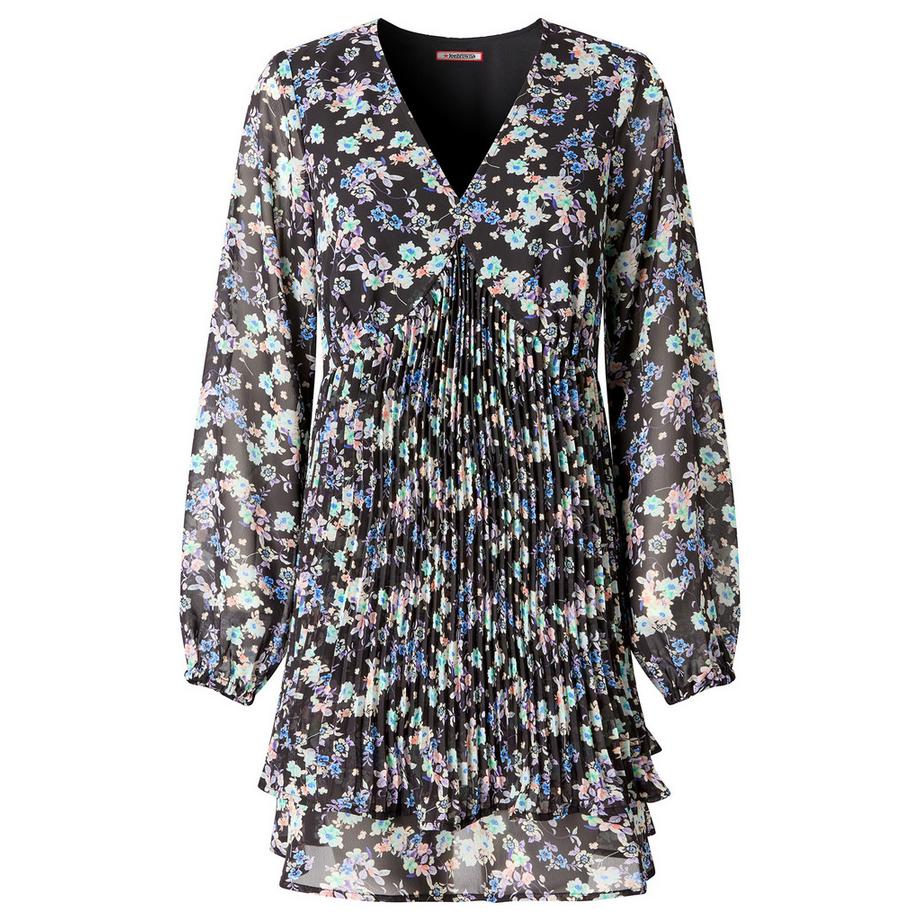 Joe Browns Mini-Kleid Plissierter Blumenstufenrock  