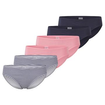 6er Pack Teens Girls 95/5 Organic Cotton - Slip